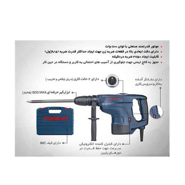 بتن کن توسن 8065H - تصویر 2